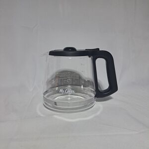 Mr. Coffee 12-Cup Glass Replacement Coffee Carafe - Clear / Black